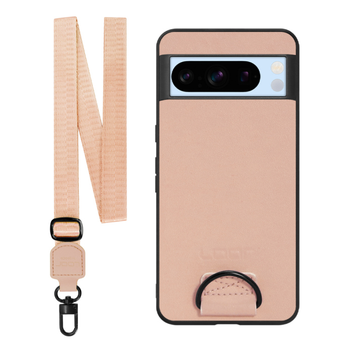 [ LOOF STRAP-SHELL ] Google pixel 8 Pro googlepixel8pro Pixel8 8Pro プロ ピクセル8Pro スマホケース 背面 ケース カバー ハードケース ショルダー スマホショルダー ハンドストラップ  本革 [ Google Pixel 8 Pro ]