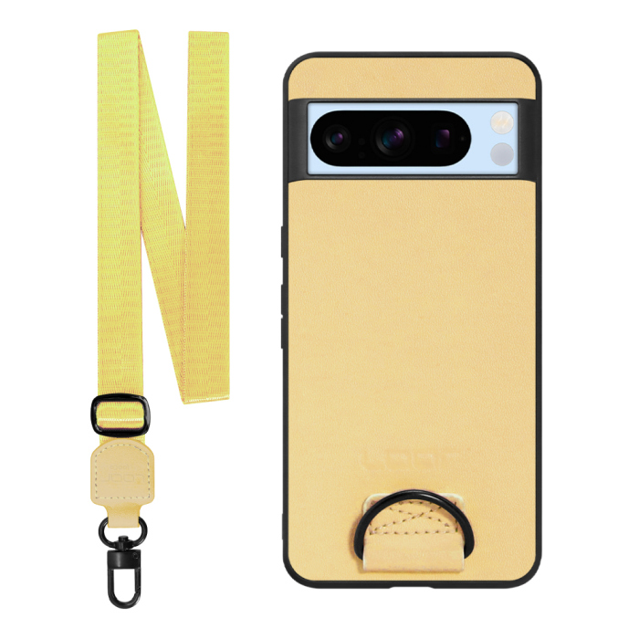 [ LOOF STRAP-SHELL ] Google pixel 8 Pro googlepixel8pro Pixel8 8Pro プロ ピクセル8Pro スマホケース 背面 ケース カバー ハードケース ショルダー スマホショルダー ハンドストラップ  本革 [ Google Pixel 8 Pro ]