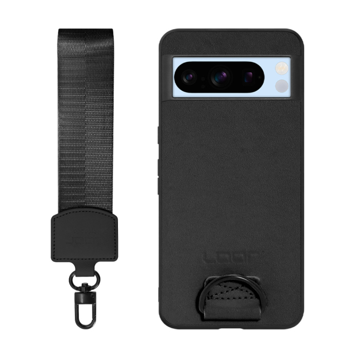 [ LOOF STRAP-SHELL (ショートVer.) ] Google pixel 8 Pro googlepixel8pro Pixel8 8Pro プロ ピクセル8Pro スマホケース 背面 ケース カバー ハードケース ハンドストラップ  本革 [ Google Pixel 8 Pro ]