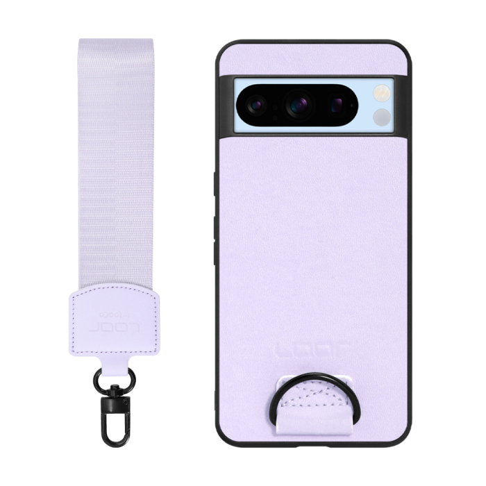 [ LOOF STRAP-SHELL ] Google pixel 8 Pro googlepixel8pro Pixel8 8Pro プロ ピクセル8Pro スマホケース 背面 ケース カバー ハードケース ショルダー スマホショルダー ハンドストラップ  本革 [ Google Pixel 8 Pro ]