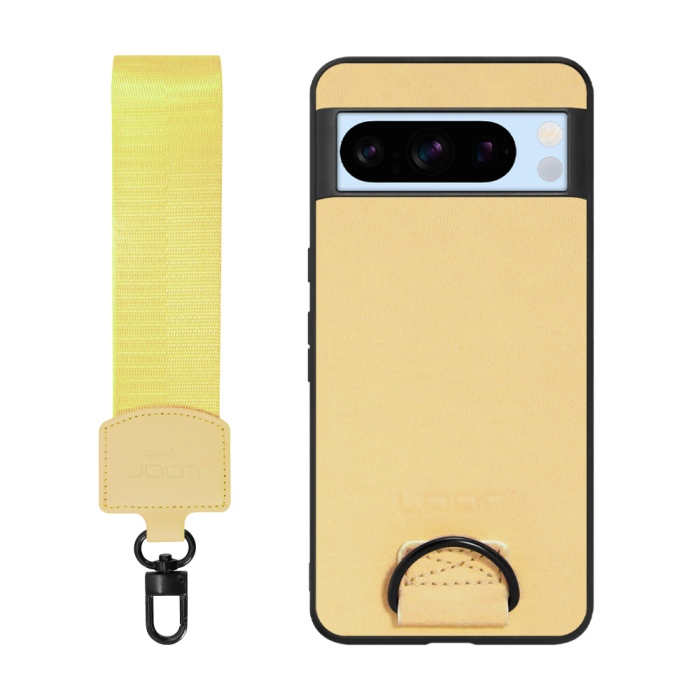 [ LOOF STRAP-SHELL ] Google pixel 8 Pro googlepixel8pro Pixel8 8Pro プロ ピクセル8Pro スマホケース 背面 ケース カバー ハードケース ショルダー スマホショルダー ハンドストラップ  本革 [ Google Pixel 8 Pro ]
