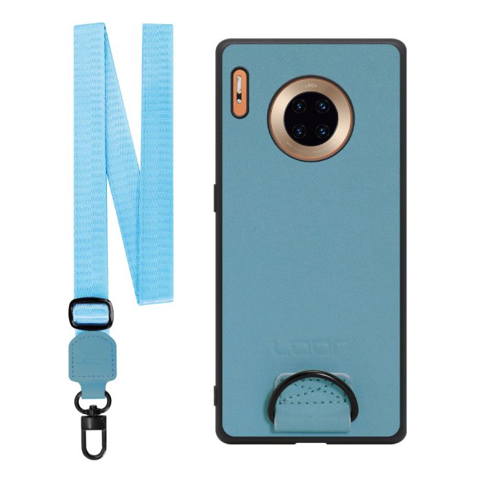 [ LOOF STRAP-SHELL ] HUAWEI Mate 30 Pro 5G mate30pro5g mate30 30pro プロ スマホケース 背面 ケース カバー ハードケース ショルダー スマホショルダー ハンドストラップ  本革 [ HUAWEI Mate 30 Pro 5G ]