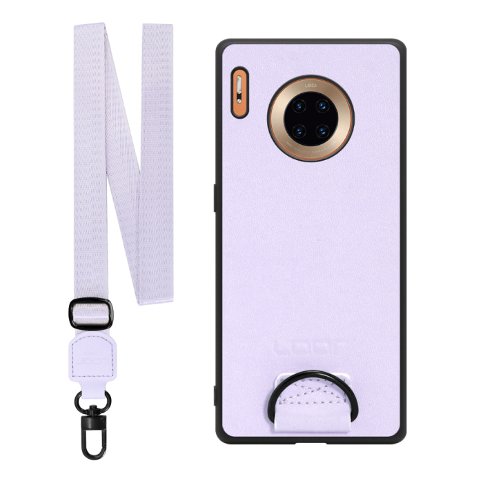 [ LOOF STRAP-SHELL ] HUAWEI Mate 30 Pro 5G mate30pro5g mate30 30pro プロ スマホケース 背面 ケース カバー ハードケース ショルダー スマホショルダー ハンドストラップ  本革 [ HUAWEI Mate 30 Pro 5G ]