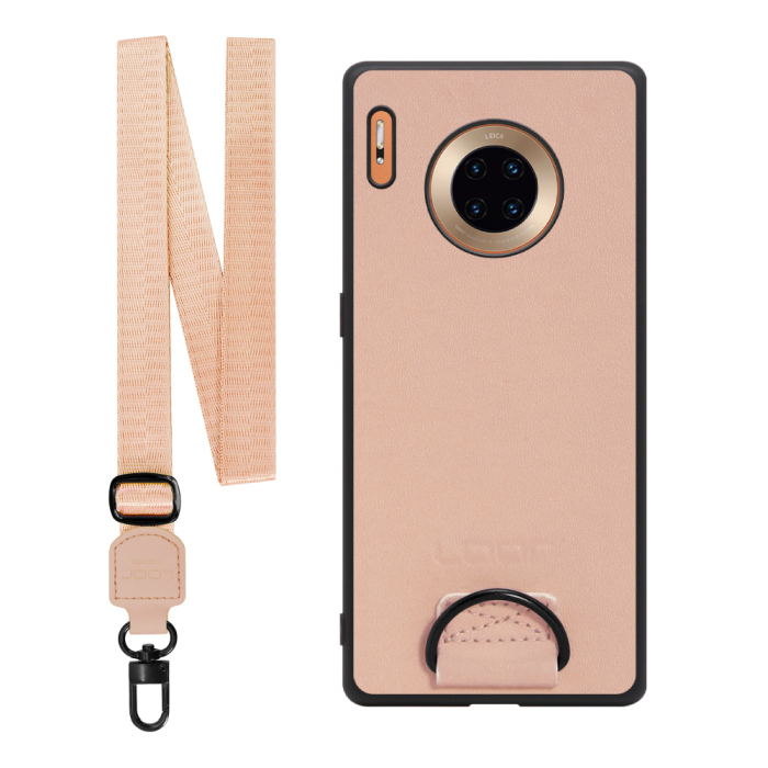 [ LOOF STRAP-SHELL ] HUAWEI Mate 30 Pro 5G mate30pro5g mate30 30pro プロ スマホケース 背面 ケース カバー ハードケース ショルダー スマホショルダー ハンドストラップ  本革 [ HUAWEI Mate 30 Pro 5G ]