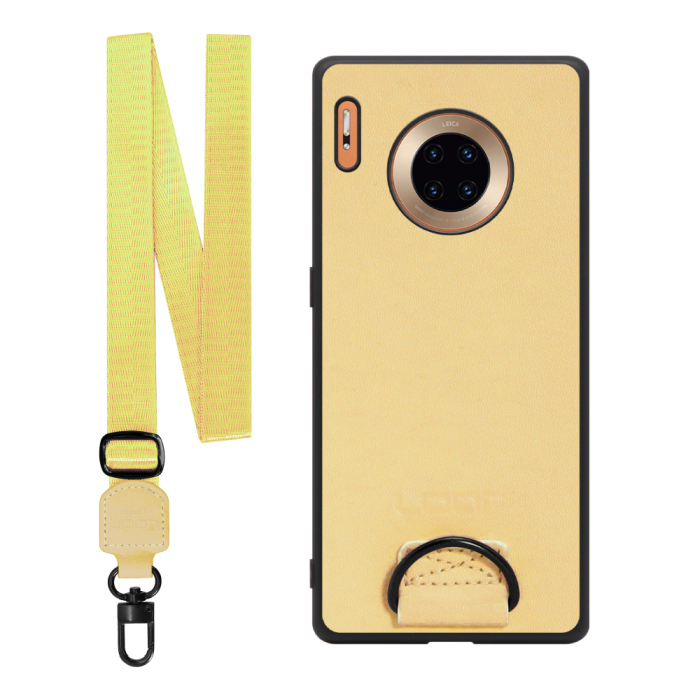 [ LOOF STRAP-SHELL ] HUAWEI Mate 30 Pro 5G mate30pro5g mate30 30pro プロ スマホケース 背面 ケース カバー ハードケース ショルダー スマホショルダー ハンドストラップ  本革 [ HUAWEI Mate 30 Pro 5G ]