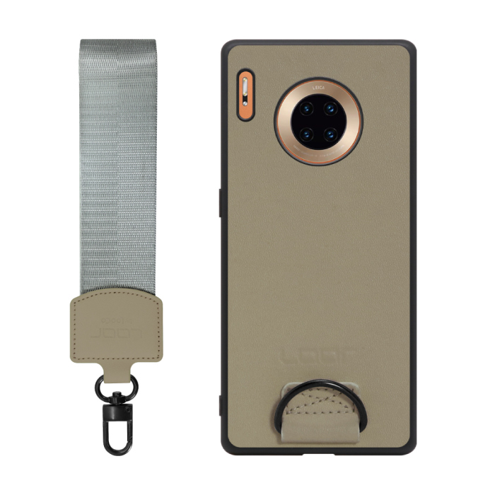 [ LOOF STRAP-SHELL ] HUAWEI Mate 30 Pro 5G mate30pro5g mate30 30pro プロ スマホケース 背面 ケース カバー ハードケース ショルダー スマホショルダー ハンドストラップ  本革 [ HUAWEI Mate 30 Pro 5G ]