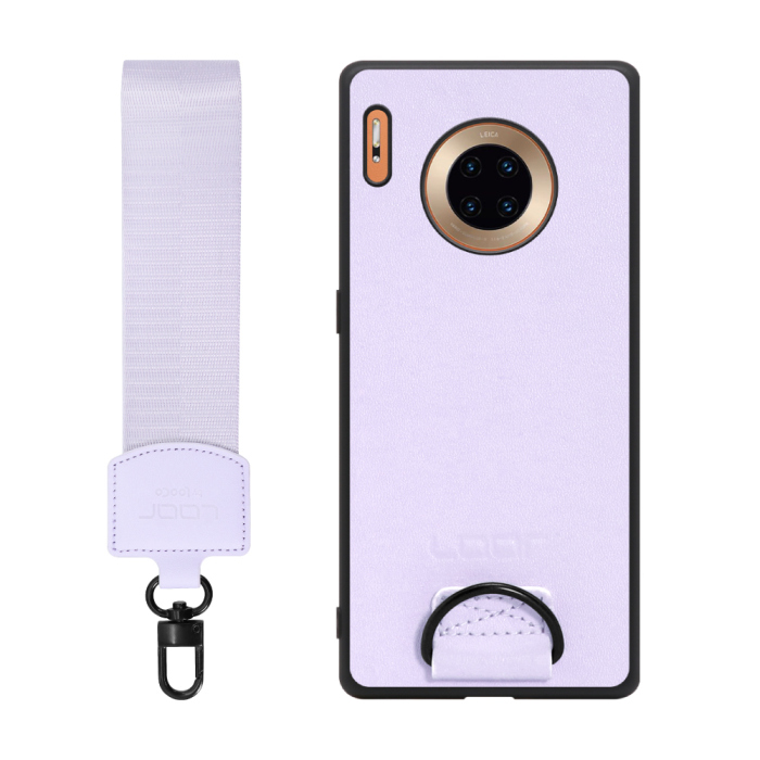 [ LOOF STRAP-SHELL ] HUAWEI Mate 30 Pro 5G mate30pro5g mate30 30pro プロ スマホケース 背面 ケース カバー ハードケース ショルダー スマホショルダー ハンドストラップ  本革 [ HUAWEI Mate 30 Pro 5G ]