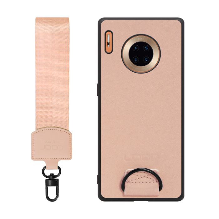 [ LOOF STRAP-SHELL ] HUAWEI Mate 30 Pro 5G mate30pro5g mate30 30pro プロ スマホケース 背面 ケース カバー ハードケース ショルダー スマホショルダー ハンドストラップ  本革 [ HUAWEI Mate 30 Pro 5G ]