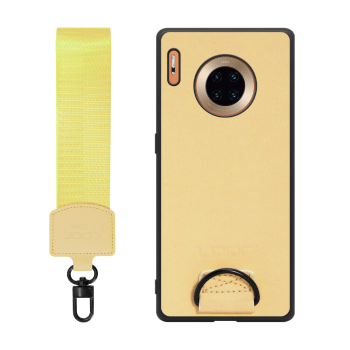[ LOOF STRAP-SHELL ] HUAWEI Mate 30 Pro 5G mate30pro5g mate30 30pro プロ スマホケース 背面 ケース カバー ハードケース ショルダー スマホショルダー ハンドストラップ  本革 [ HUAWEI Mate 30 Pro 5G ]