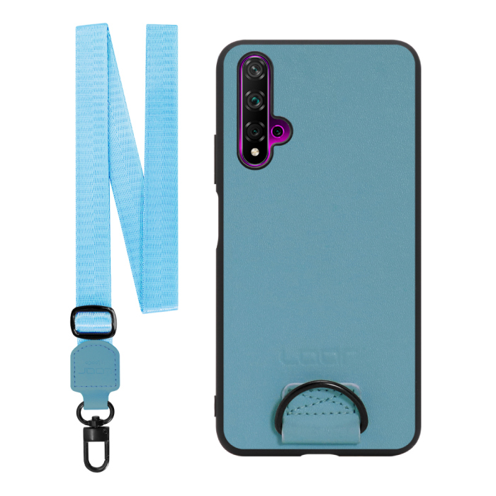 [ LOOF STRAP-SHELL ] HUAWEI nova 5T nova5t スマホケース 背面 ケース カバー ハードケース ショルダー スマホショルダー ハンドストラップ  本革 [ HUAWEI nova 5T ]