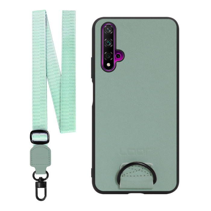 [ LOOF STRAP-SHELL ] HUAWEI nova 5T nova5t スマホケース 背面 ケース カバー ハードケース ショルダー スマホショルダー ハンドストラップ  本革 [ HUAWEI nova 5T ]
