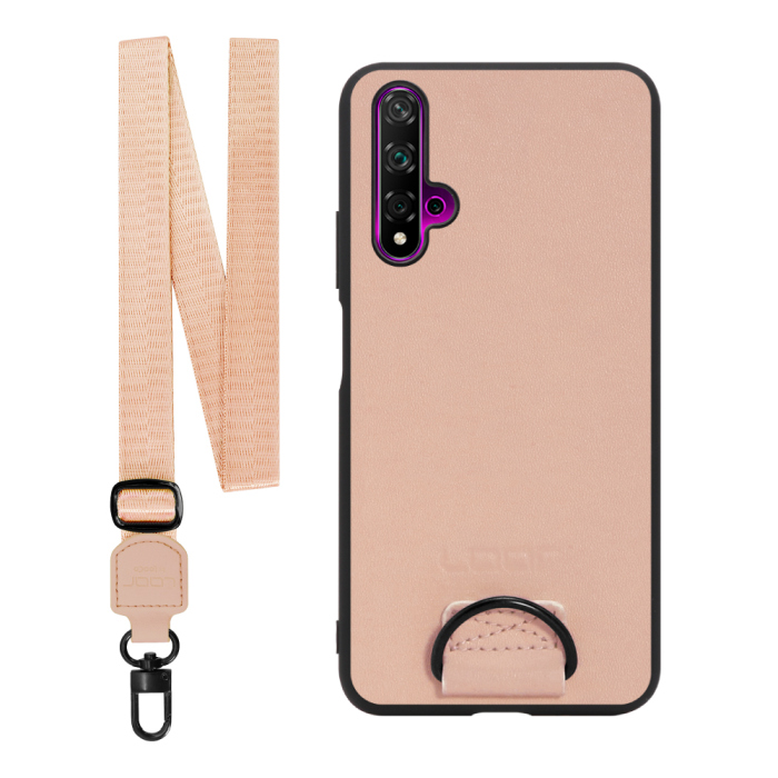 [ LOOF STRAP-SHELL ] HUAWEI nova 5T nova5t スマホケース 背面 ケース カバー ハードケース ショルダー スマホショルダー ハンドストラップ  本革 [ HUAWEI nova 5T ]