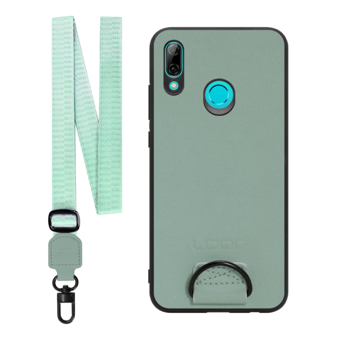 [ LOOF STRAP-SHELL ] HUAWEI nova lite 3 POT-LX2J novalite3 novalite 3 スマホケース 背面 ケース カバー ハードケース ショルダー スマホショルダー ハンドストラップ  本革 [ HUAWEI nova lite 3 ]