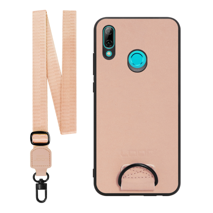 [ LOOF STRAP-SHELL ] HUAWEI nova lite 3 POT-LX2J novalite3 novalite 3 スマホケース 背面 ケース カバー ハードケース ショルダー スマホショルダー ハンドストラップ  本革 [ HUAWEI nova lite 3 ]