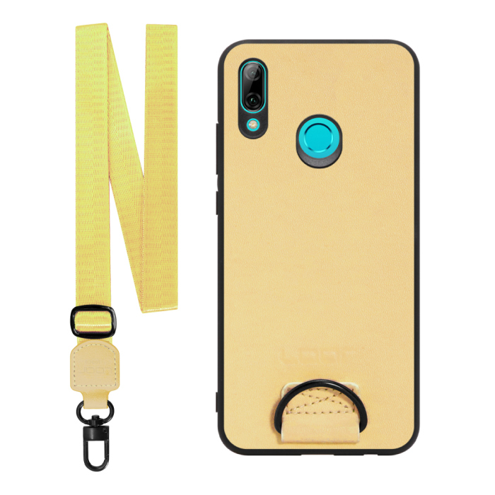[ LOOF STRAP-SHELL ] HUAWEI nova lite 3 POT-LX2J novalite3 novalite 3 スマホケース 背面 ケース カバー ハードケース ショルダー スマホショルダー ハンドストラップ  本革 [ HUAWEI nova lite 3 ]