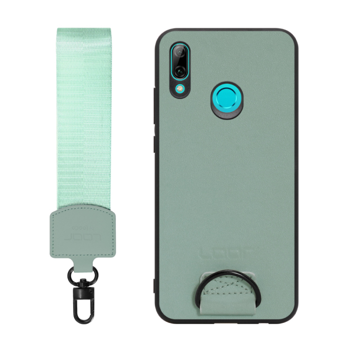 [ LOOF STRAP-SHELL ] HUAWEI nova lite 3 POT-LX2J novalite3 novalite 3 スマホケース 背面 ケース カバー ハードケース ショルダー スマホショルダー ハンドストラップ  本革 [ HUAWEI nova lite 3 ]