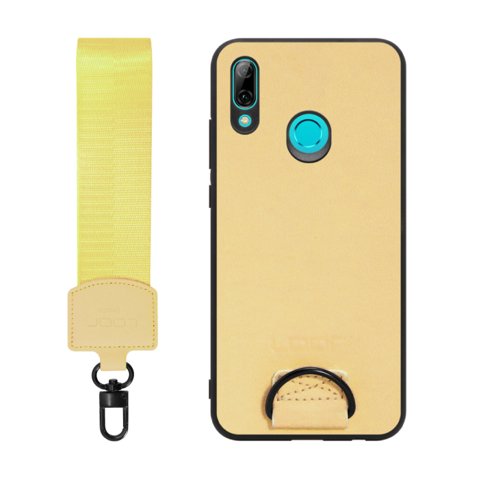 [ LOOF STRAP-SHELL ] HUAWEI nova lite 3 POT-LX2J novalite3 novalite 3 スマホケース 背面 ケース カバー ハードケース ショルダー スマホショルダー ハンドストラップ  本革 [ HUAWEI nova lite 3 ]