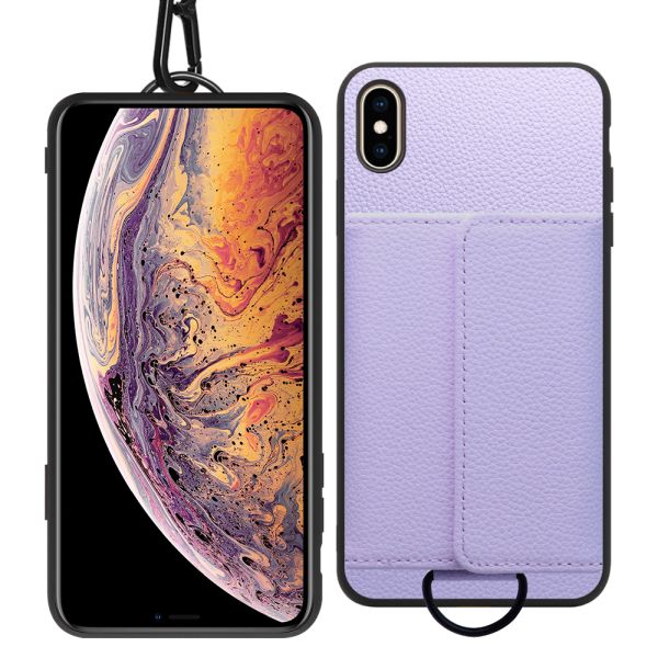 [ LOOF WALLET-SHELL ] iPhone XS Max iPhonexsmax xsmax  ケース カバー スマホケース ショルダー スマホショルダー 本革 背面収納 財布 カード入れ [ iPhone XS Max ]
