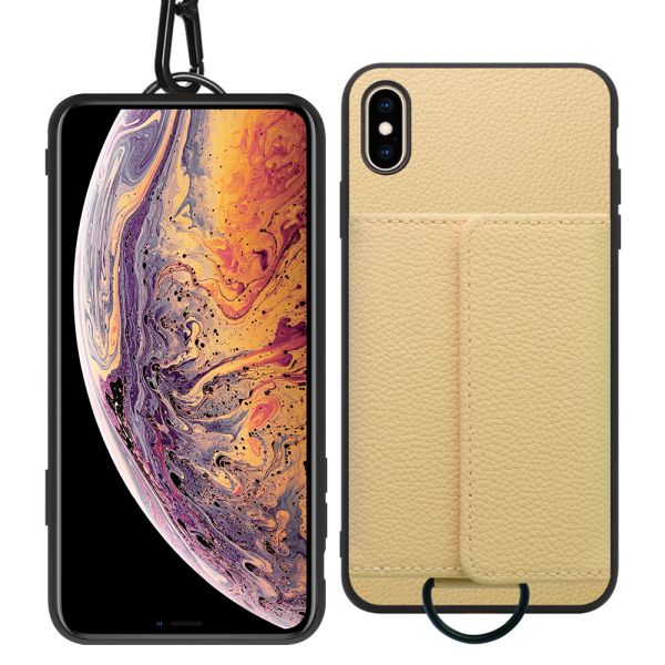 [ LOOF WALLET-SHELL ] iPhone XS Max iPhonexsmax xsmax  ケース カバー スマホケース ショルダー スマホショルダー 本革 背面収納 財布 カード入れ [ iPhone XS Max ]