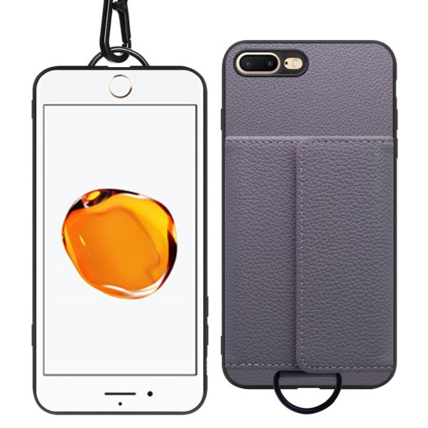 [ LOOF WALLET-SHELL ] iPhone 7 Plus / 8 Plus iphone7plus iphone8plus 7plus 8plus  ケース カバー スマホケース ショルダー スマホショルダー 本革 背面収納 財布 カード入れ [ iPhone 7 Plus / 8 Plus ]
