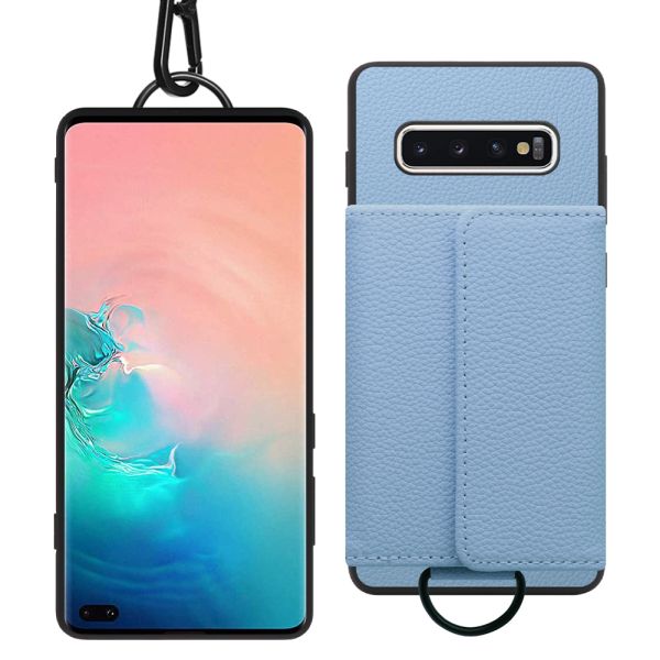 [ LOOF WALLET-SHELL ] Galaxy S10+ SC-04L / SCV42 s10plus s10 plus  ケース カバー スマホケース ショルダー スマホショルダー 本革 背面収納 財布 カード入れ [ Galaxy S10+ ]