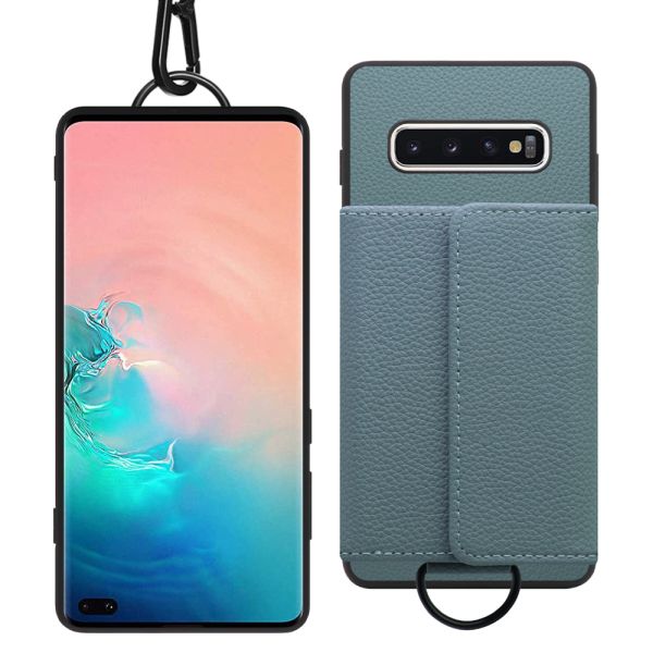 [ LOOF WALLET-SHELL ] Galaxy S10+ SC-04L / SCV42 s10plus s10 plus  ケース カバー スマホケース ショルダー スマホショルダー 本革 背面収納 財布 カード入れ [ Galaxy S10+ ]