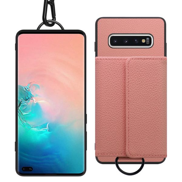 [ LOOF WALLET-SHELL ] Galaxy S10+ SC-04L / SCV42 s10plus s10 plus  ケース カバー スマホケース ショルダー スマホショルダー 本革 背面収納 財布 カード入れ [ Galaxy S10+ ]