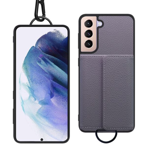 [ LOOF WALLET-SHELL ] Galaxy S21+ 5G SCG10 s21plus s21 plus s21plus5g s21+5g  ケース カバー スマホケース ショルダー スマホショルダー 本革 背面収納 財布 カード入れ [ Galaxy S21+ 5G ]