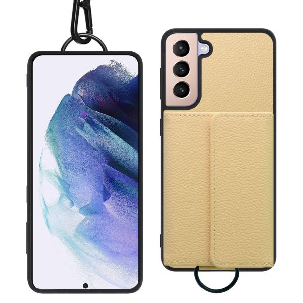 [ LOOF WALLET-SHELL ] Galaxy S21+ 5G SCG10 s21plus s21 plus s21plus5g s21+5g  ケース カバー スマホケース ショルダー スマホショルダー 本革 背面収納 財布 カード入れ [ Galaxy S21+ 5G ]