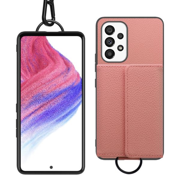 [ LOOF WALLET-SHELL ] Galaxy A53 5G SC-53C / SCG15 a535g  ケース カバー スマホケース ショルダー スマホショルダー 本革 背面収納 財布 カード入れ [ Galaxy A53 5G ]