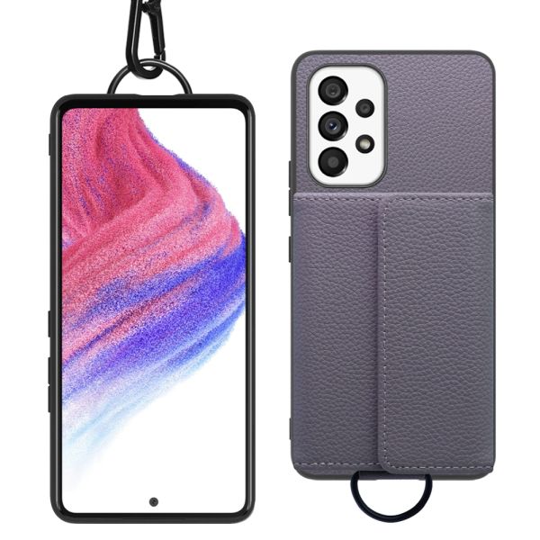 [ LOOF WALLET-SHELL ] Galaxy A53 5G SC-53C / SCG15 a535g  ケース カバー スマホケース ショルダー スマホショルダー 本革 背面収納 財布 カード入れ [ Galaxy A53 5G ]