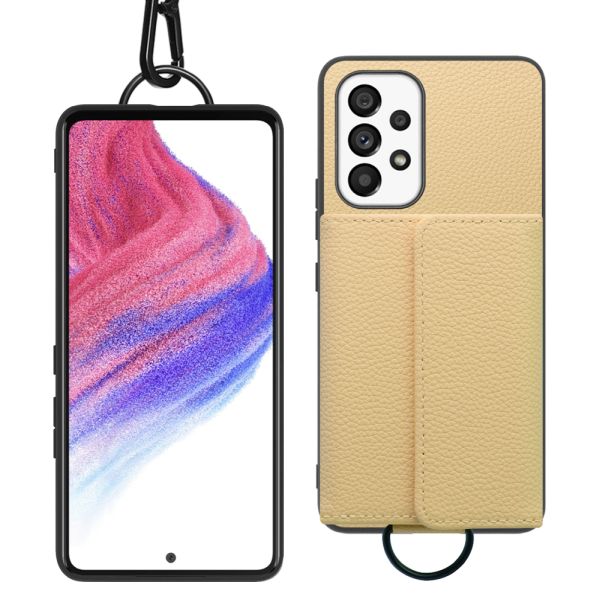 [ LOOF WALLET-SHELL ] Galaxy A53 5G SC-53C / SCG15 a535g  ケース カバー スマホケース ショルダー スマホショルダー 本革 背面収納 財布 カード入れ [ Galaxy A53 5G ]