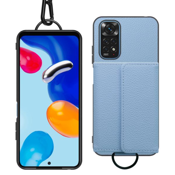 [ LOOF WALLET-SHELL ] Xiaomi Redmi Note 11 redminote11 note11  ケース カバー スマホケース ショルダー スマホショルダー 本革 背面収納 財布 カード入れ [ Redmi Note 11 ]