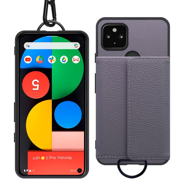 [ LOOF WALLET-SHELL ] Google Pixel 5 pixel5 Googlepixel5  ケース カバー スマホケース ショルダー スマホショルダー 本革 背面収納 財布 カード入れ [ Google Pixel 5 ]