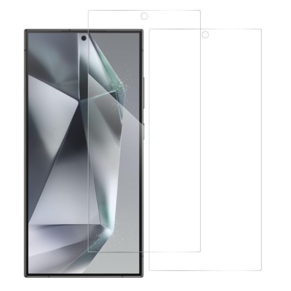 [2枚入り] LOOF 強化ソフトフィルム Galaxy S24 Ultra s24ultra 保護フィルム クリア/マット/ブルーライトカット/覗き見防止  簡単貼り付け 画面保護 ソフトフィルム 気泡なし 傷防止 割れ防止 [ Galaxy S24 Ultra ]