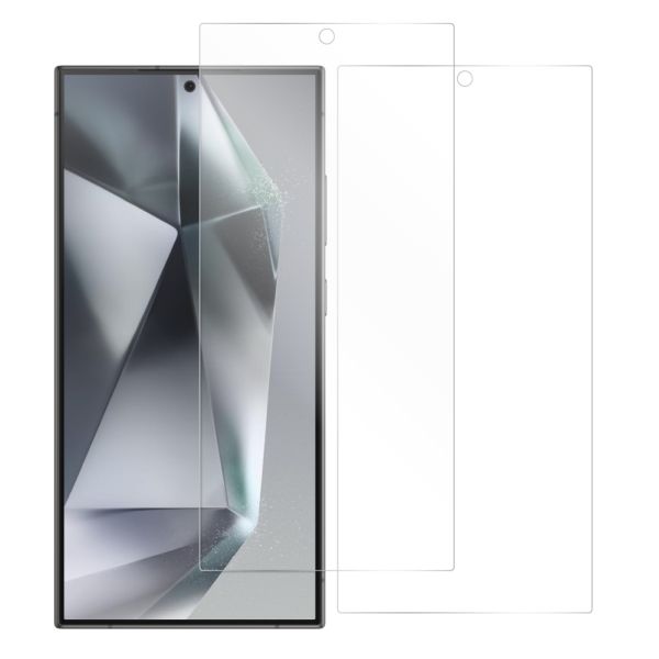 [2枚入り] LOOF 強化ソフトフィルム Galaxy S24 Ultra s24ultra 保護フィルム クリア/マット/ブルーライトカット/覗き見防止  簡単貼り付け 画面保護 ソフトフィルム 気泡なし 傷防止 割れ防止 [ Galaxy S24 Ultra ]