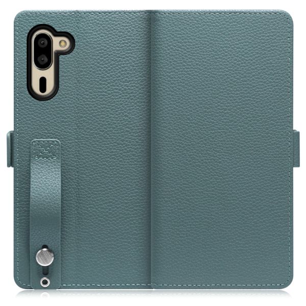 [ LOOF HOLD ] シンプルスマホ5 シンプルスマホ 5 simple スマホケース ケース カバー 手帳型ケース 背面ベルト カード収納 本革 マグネット [ シンプルスマホ5 ]
