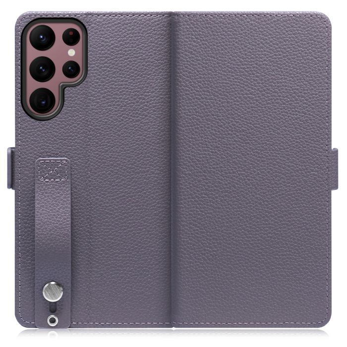 [ LOOF HOLD ] Galaxy S22 Ultra SC-52C / SCG14 s22ultra スマホケース ケース カバー 手帳型ケース 背面ベルト カード収納 本革 マグネット [ Galaxy S22 Ultra ]
