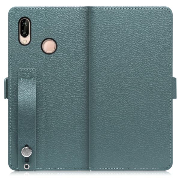 [ LOOF HOLD ] HUAWEI P20 lite p20lite スマホケース ケース カバー 手帳型ケース 背面ベルト カード収納 本革 マグネット [ HUAWEI P20 lite ]