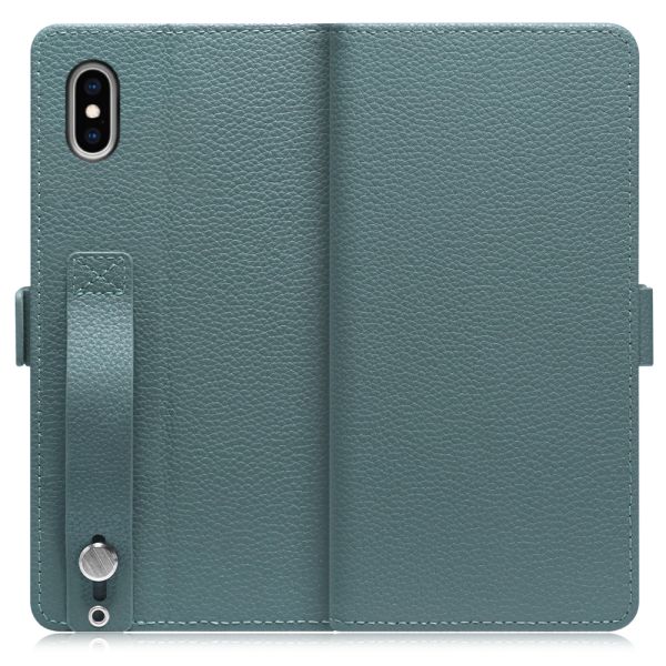[ LOOF HOLD ] iPhone XS Max iPhonexsmax xsmax スマホケース ケース カバー 手帳型ケース 背面ベルト カード収納 本革 マグネット [ iPhone XS Max ]