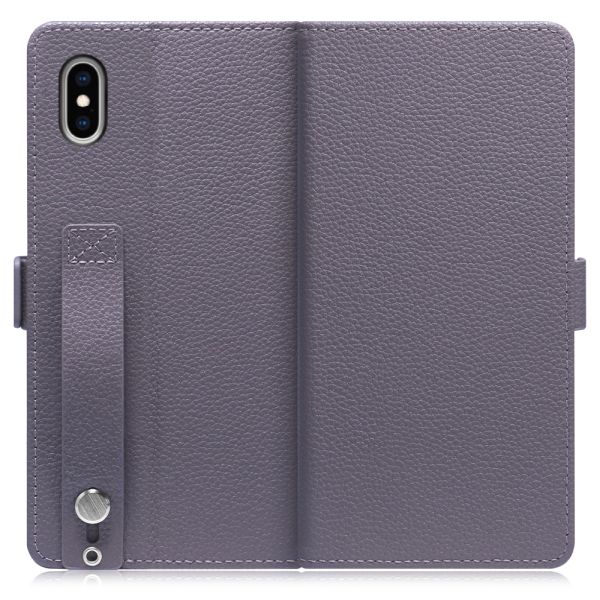[ LOOF HOLD ] iPhone XS Max iPhonexsmax xsmax スマホケース ケース カバー 手帳型ケース 背面ベルト カード収納 本革 マグネット [ iPhone XS Max ]