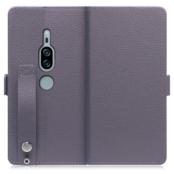 [ LOOF HOLD ] Xperia XZ2 Premium SO-04K / SOV38 xz2premium スマホケース ケース カバー 手帳型ケース 背面ベルト カード収納 本革 マグネット [ Xperia XZ2 Premium ]