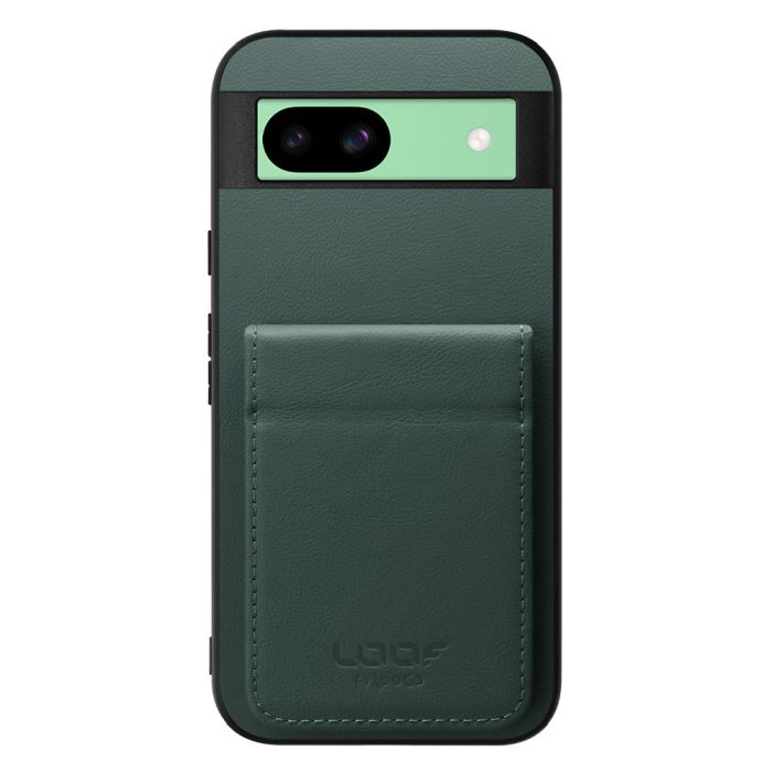 [ LOOF BASIC-SHELL SLIM CARD 2カード ] Google Pixel 8a googlepixel8a Pixel8a ピクセル8a ケース 背面 カード収納 カード入れ カードポケット カバー スマホケース 薄型 大容量 本革 [ Google Pixel 8a ]