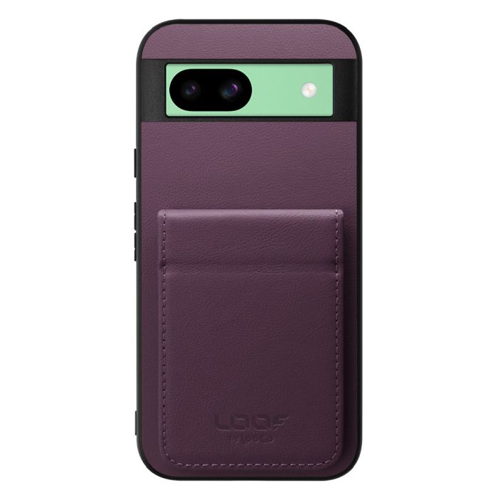 [ LOOF BASIC-SHELL SLIM CARD 2カード ] Google Pixel 8a googlepixel8a Pixel8a ピクセル8a ケース 背面 カード収納 カード入れ カードポケット カバー スマホケース 薄型 大容量 本革 [ Google Pixel 8a ]