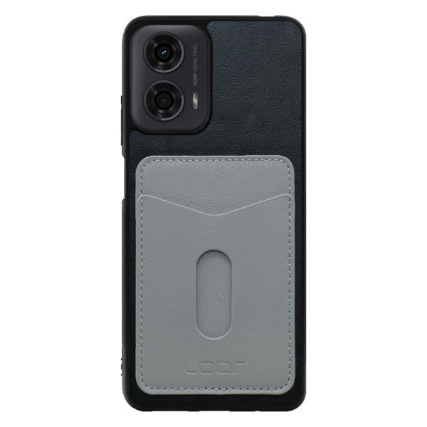 [ LOOF PASS-SHELL スライド] moto g24  スマホケース 背面 ケース カバー ハードケース カード収納 カードホルダー ストラップホール [ moto g24 ]