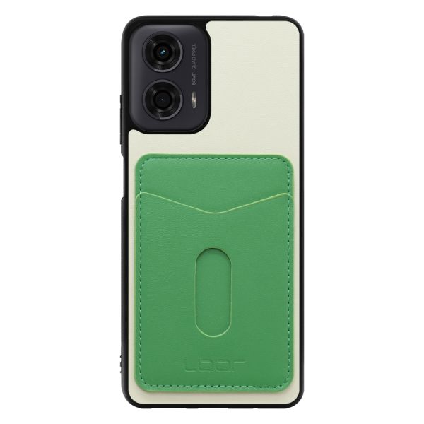 [ LOOF PASS-SHELL スライド] moto g24  スマホケース 背面 ケース カバー ハードケース カード収納 カードホルダー ストラップホール [ moto g24 ]