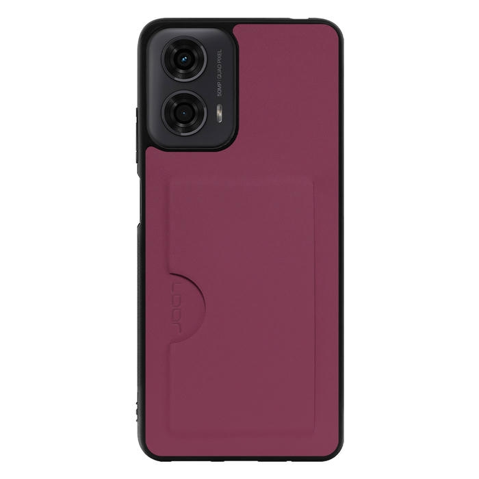 [ LOOF SKIN SLIM-SLOT ] moto g24  スマホケース 背面 ケース カバー ハードケース ストラップホール [ moto g24 ]