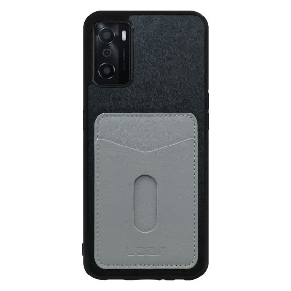 [ LOOF PASS-SHELL スライド] OPPO A55s 5G CPH2309 / A102OP  スマホケース 背面 ケース カバー ハードケース カード収納 カードホルダー ストラップホール [ OPPO A55s 5G ]