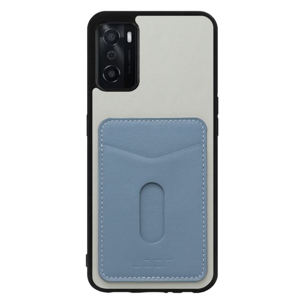 [ LOOF PASS-SHELL スライド] OPPO A55s 5G CPH2309 / A102OP  スマホケース 背面 ケース カバー ハードケース カード収納 カードホルダー ストラップホール [ OPPO A55s 5G ]