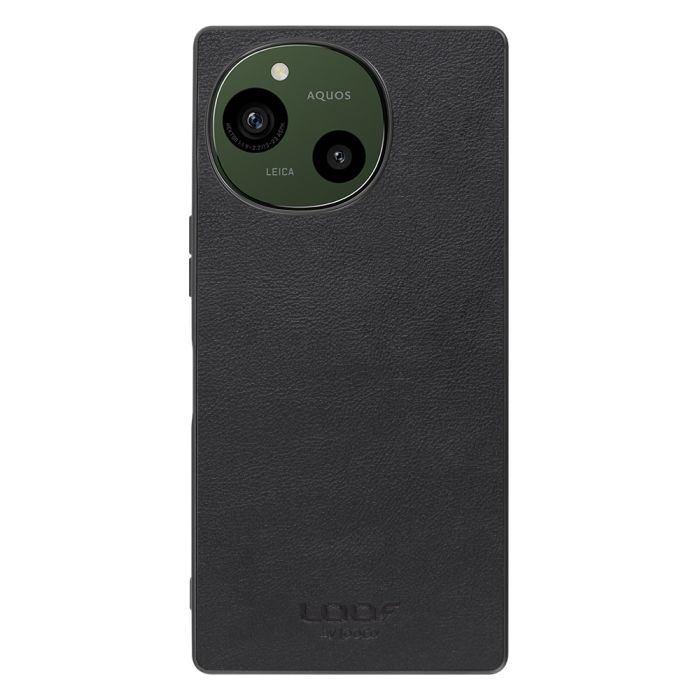 [ LOOF BASIC-SHELL ] AQUOS R9 / R10  SH-51E SH-51F ケース カバー スマホケース 本革 レザー シンプル ストラップホール [ AQUOS R9 / R10 ]